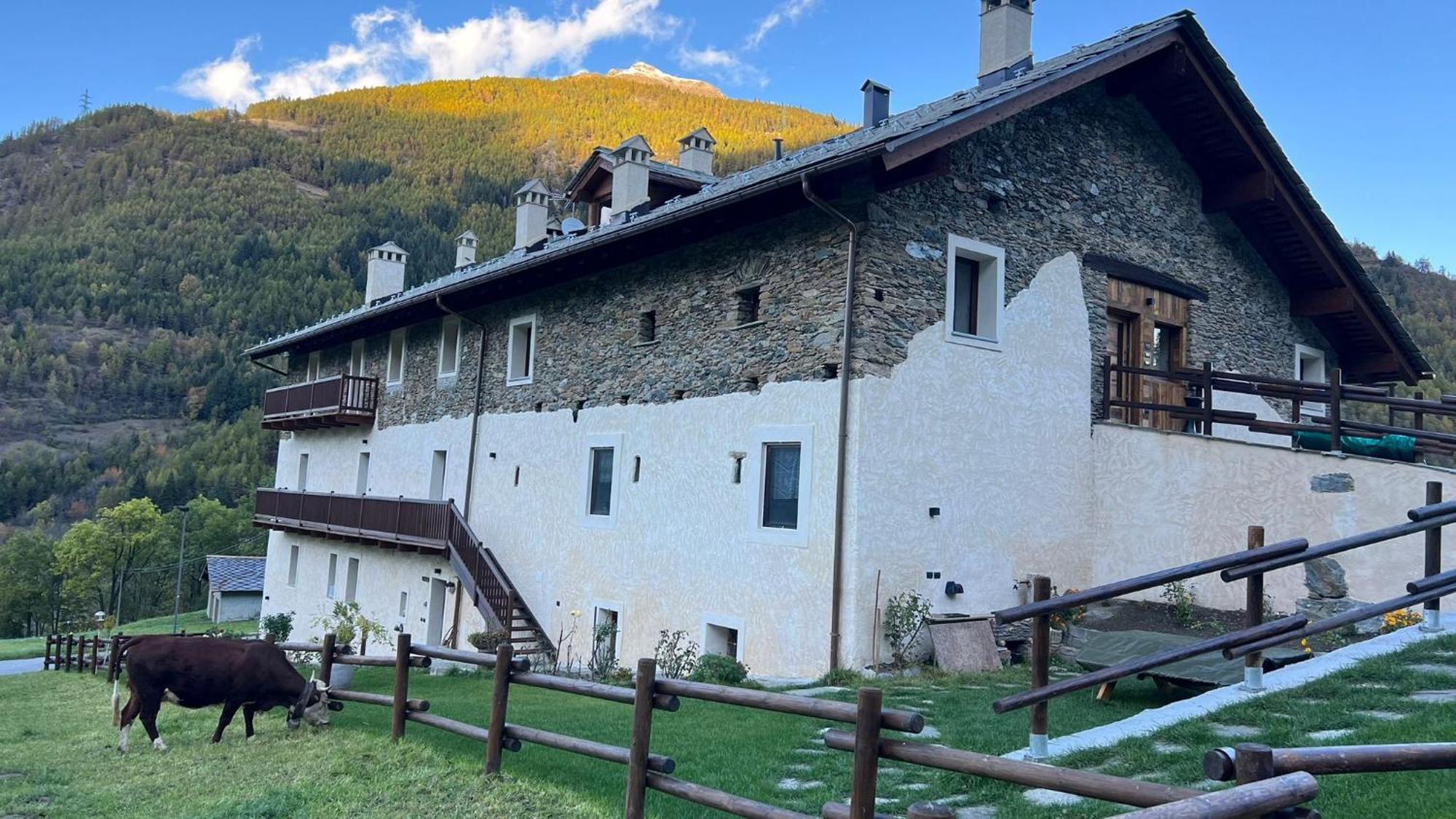 Maison Marcoz - Appartamenti Vacanze Etroubles Buitenkant foto